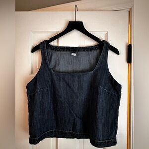 Old Navy Blue Denim Top
